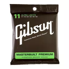 Cuerdas Gibson Para Guitarra Acustica/electroacustica Metal