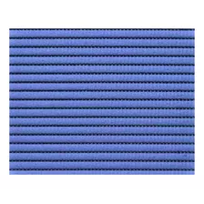 Passadeira Tapete Antiderrapante Duna Soft Azul 1,30 X 43cm