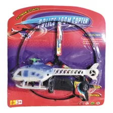 Juego Lanzador De Helicóptero Police Zoom Copter Sebigus 