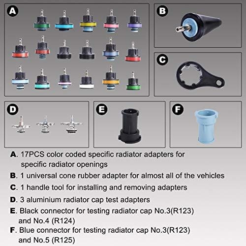 N / A Ystool Probador De Presion Del Radiador Sistema De En Foto 2