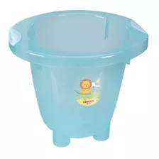 Ofuro Infantil Decorado Azul Plastico Sanremo 18l