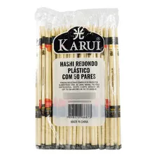 Hashi Redondo - Pacote Com 50 Pares - Karui