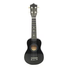 Tander Ukulele Soprano 21 Pol Com Case Cor Preto