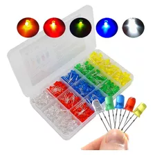 Led Lote X 10 Uni Mix Colores Electronica-arduino- Proyectos