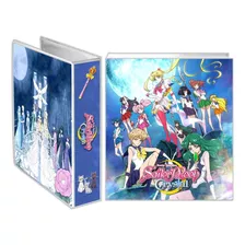 Carpeta Escolar N°3 -sailor Moon Crystal M01 Anime