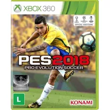 Pro Evolution Soccer 2018 Xbox 360 Original Mídia Cd Usado