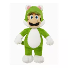 Peluche Luigui Cat World Of Nintendo 15 Cm Coleccionable