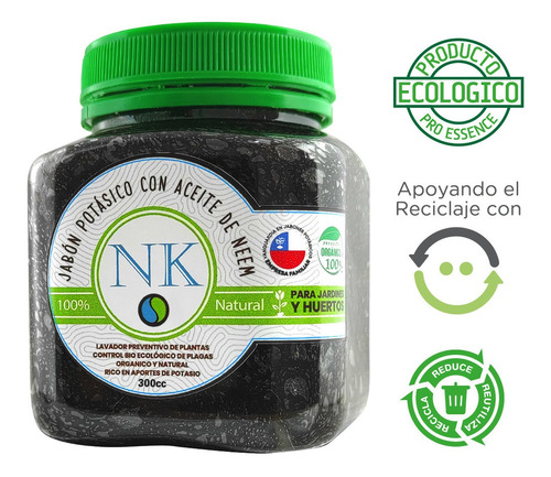 Nk Bio-repelente Jabon Potásico + Neem 300 Cc