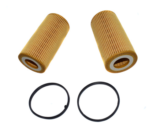 Foto de 2 Filtros De Aceite De Motor Para Audi A3 A4 Tt Vw Beetle Je