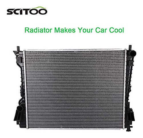 Radiador Scitoo Compatible Con Ford Mustang Cu2789 2011-2014 Foto 2