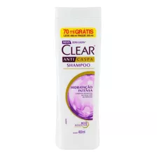  Shampoo Hidratação Intensa Clear Leve 400ml Pague 330ml