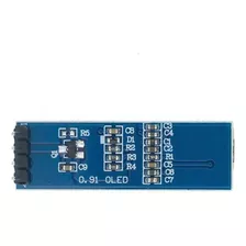 Pantalla Oled 0.91 128x32 I2c Iic Blue Arduino 0,91