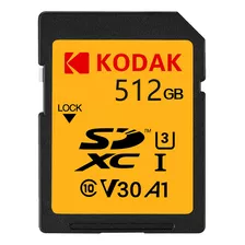 Tarjeta Sd Kodak V30 U3 512gb Tarjeta De Memoria Sdxc C10