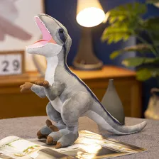 Pelucia Velociraptor Boneco Dinossauro Realista