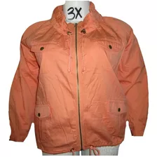 Chamarra Chaqueta Coral Casual Talla 3x (42/44) Relativity 