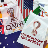 Banderines Mundial Futbol Qatar 2022 Tira 34 Banderas