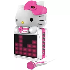 Hello Kitty Kt2008b Sistema De Karaoke Con Luz Led