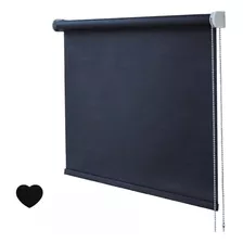 Roller Screen Con Filtro Uv - 120 X 140 Color Negro