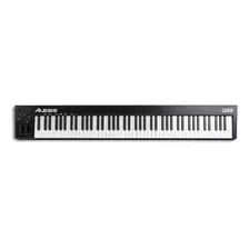 Teclado Controlador Alesis Q88ii Usb 88 Teclas Cor Preto