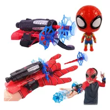 Luva Lança Teia Homem Aranha Brinquedo Presente Meninos Top