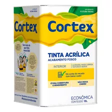 Tinta Látex Anti Mofo Parede Cortex 18l Sem Cheiro Cores