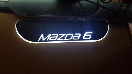 Estribos Iluminados Led Inteligentes Para Mazda 6 Foto 2