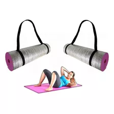 Colchoneta Yoga Mat Pilates Gruesa X2 Unds Para Ejercicio