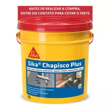 Sika Chapisco Plus 18l - Prod Superior Ao Bianco - Comb Fret