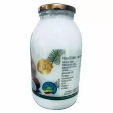 Aceite De Coco Alta Pureza Certificado 33,8 Oz (1 Litro)