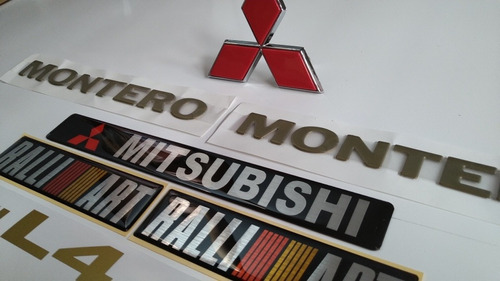 Mitsubishi Montero 2400 Calcomanias  Foto 3
