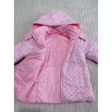 Campera Mimo&co Talle 3/4 Años Reversible, Chaleco 4 En 1 !!