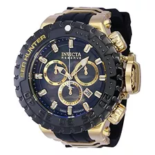 Invicta Sea Hunter Masc. Quartz 57mm Banho Em Ouro 18k 41007