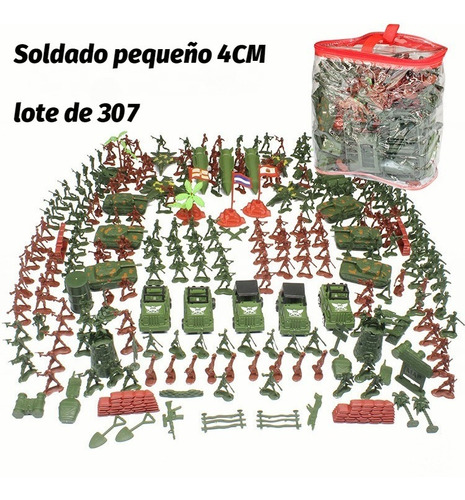 Juguetes De Modelo De Base Militar Con Misiles, 307 Piezas