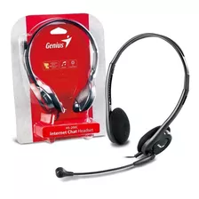 Auriculares Gamer Genius Hs-200c Negro