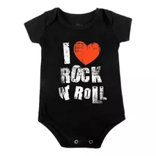 Body Bodie Bebê Eu Amo I Love Rock N Roll 