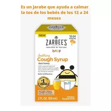 Zarbees Jarabe Para La Tos Cough Syrup Dark Honey 59 Ml Sabor Durazno Y Miel