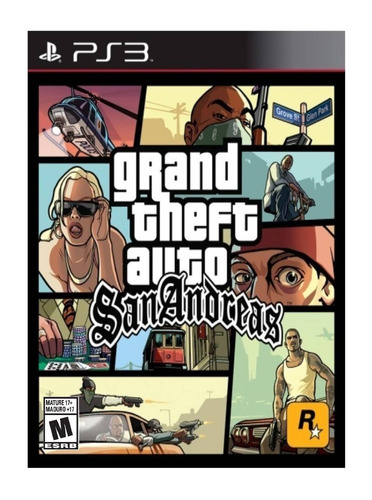 Grand Theft Auto: San Andreas Standard Edition Rockstar Games Ps3  Digital