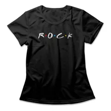 Camiseta Feminina Rock Friends