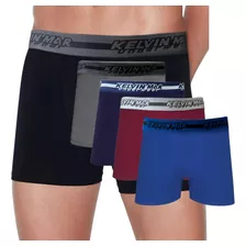 5 Cuecas Algodão Short Box Masculina Atacado Revenda Adulto