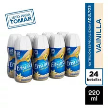 Ensure Advance Sabor Vainilla De 220ml Combo X 24 Unidades