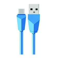 Cable Usb Tipo C Kolke Kcc-8380 1 Metro Celeste