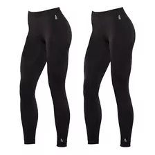 Kit 2 Calças Legging Underwear Warm Lupo Feminina 71582-001