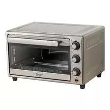 Horno De Mesa Eléctrico Oster Tssttvls25 25l Plateado 127v