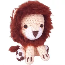 Leão Amigurumi De Croche Para Presente E Decoração