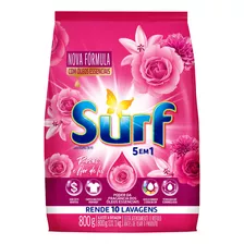 Sabão Surf Rosas E Flor De Lis Floral Antibacterial Pacote