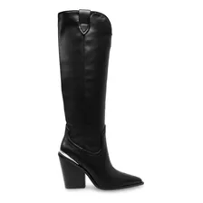 Botas Vaqueras Steve Madden Tustin Mujer Color Negro