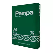 Resmas A4 Pampa 75gr Papel Bco X 1