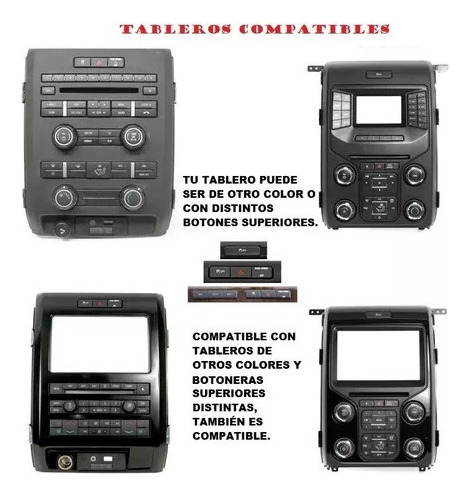 Pantalla De Radio Estreo Gps Tesla Para Ford F150 2009-2014 Foto 4