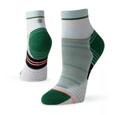 Stance Sock Women Varsity Stripe Qtr Deep Green 