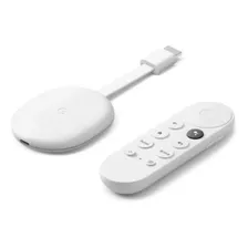 Google Chromecast Tv 4 1080p Fhd Control Remoto Wifi Hdmi Color Blanco